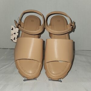 Elegant Tan Women's Sandals